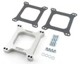 Mr. Gasket Holley Edelbrock 1 open center aluminum carb spacer kit for Holley 4150 carburetors 6005