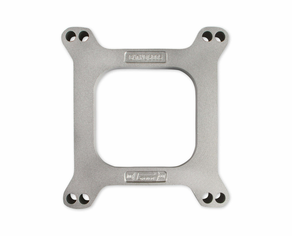 Mr. Gasket Holley Edelbrock 1 open center aluminum carb spacer kit for Holley 4150 carburetors 6005
