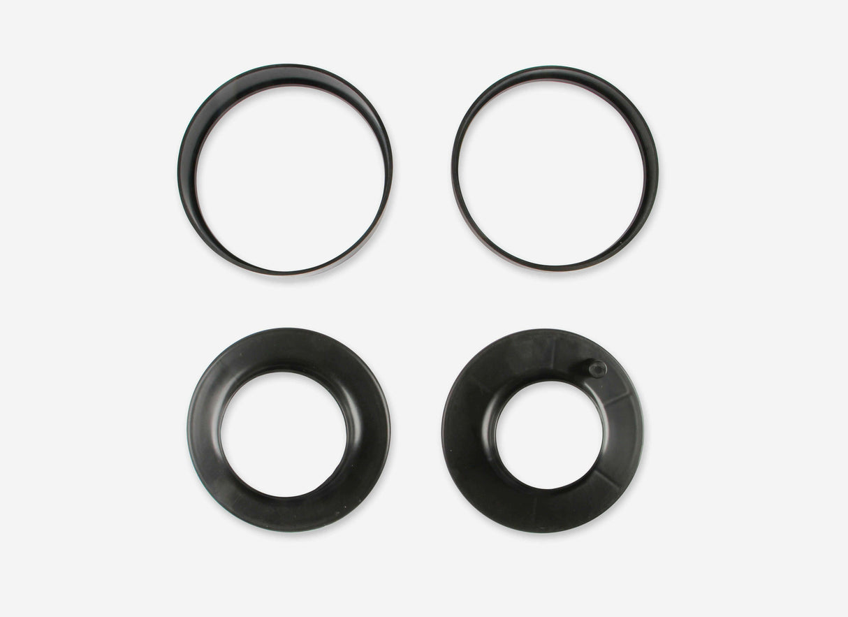 Mr. Gasket plastic air cleaner spacer and adapter kit 5 1/8 3 2 5/8 carburetor black 6411G