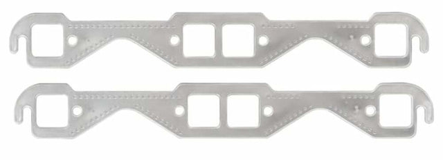 Mr. Gasket Chevy small block aluminum header gasket square port 7401G