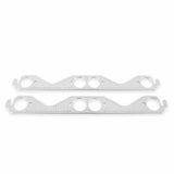 Mr. Gasket Chevy small block aluminum header gasket round port 7402G