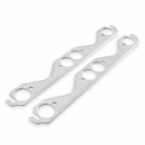 Mr. Gasket Chevy small block aluminum header gasket round port 7402G