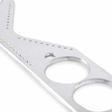 Mr. Gasket Chevy small block aluminum header gasket round port 7402G