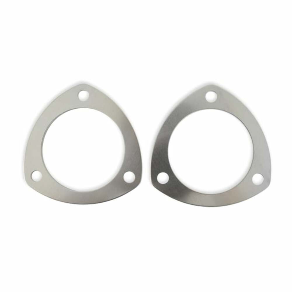 Mr. Gasket 3 aluminum exhaust collector flange gasket set with bolts 7421G