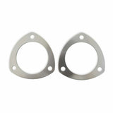 Mr. Gasket 3 aluminum exhaust collector flange gasket set with bolts 7421G