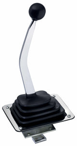 Mr. Gasket floor shifter, 3/4 speed, automatic chrome polished steel 7668