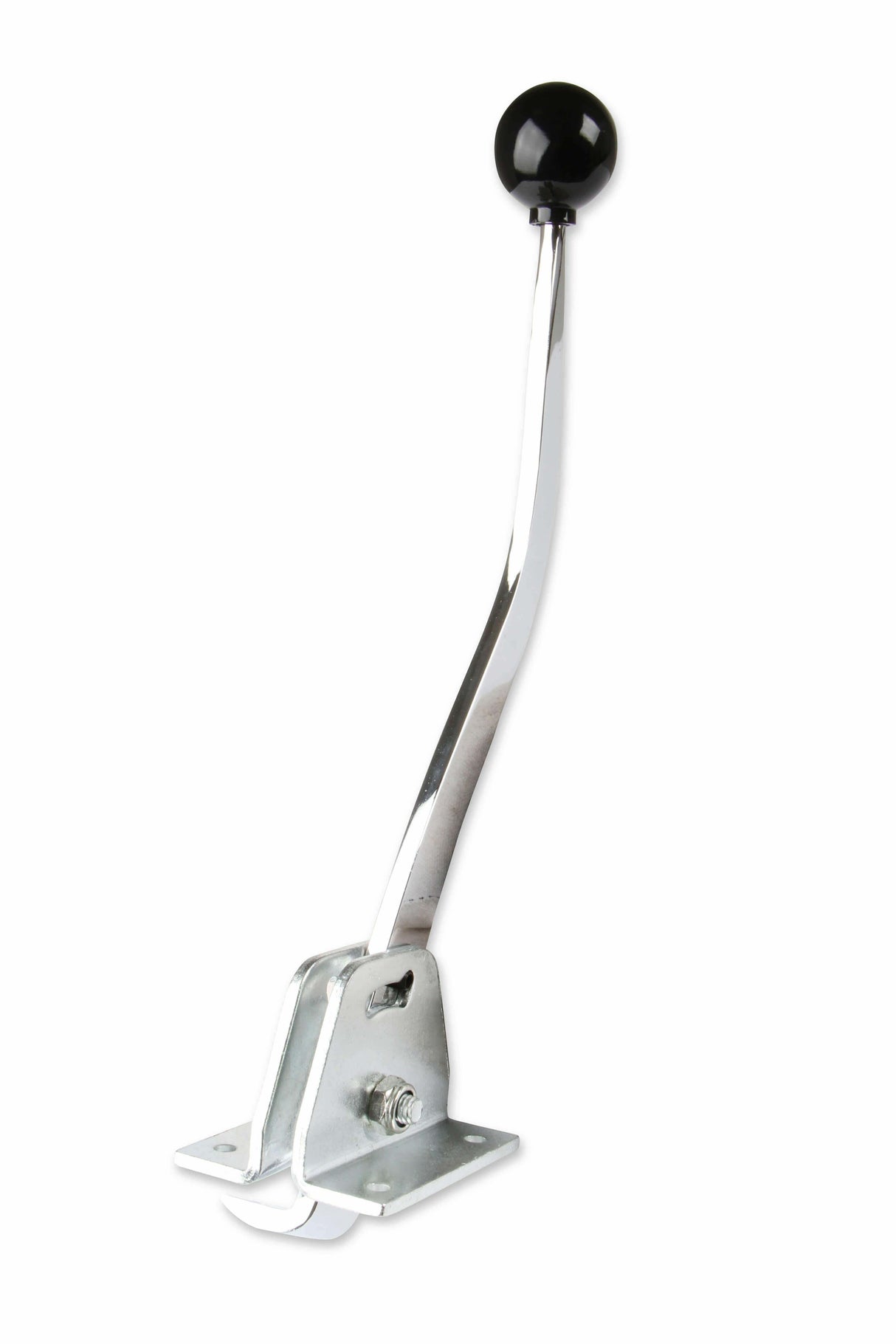 Mr. Gasket floor shifter, 3/4 speed, automatic chrome polished steel 7668
