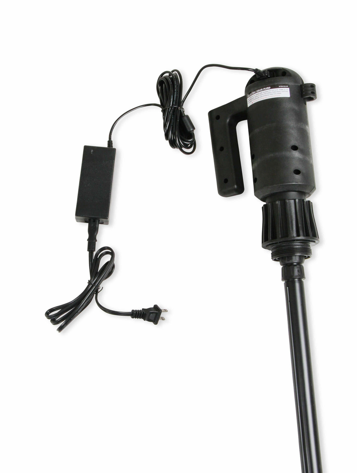 Mr. Gasket 8017MRG electric transfer pump pumps up to 4.2 GPM for 15 to 55 gallon black