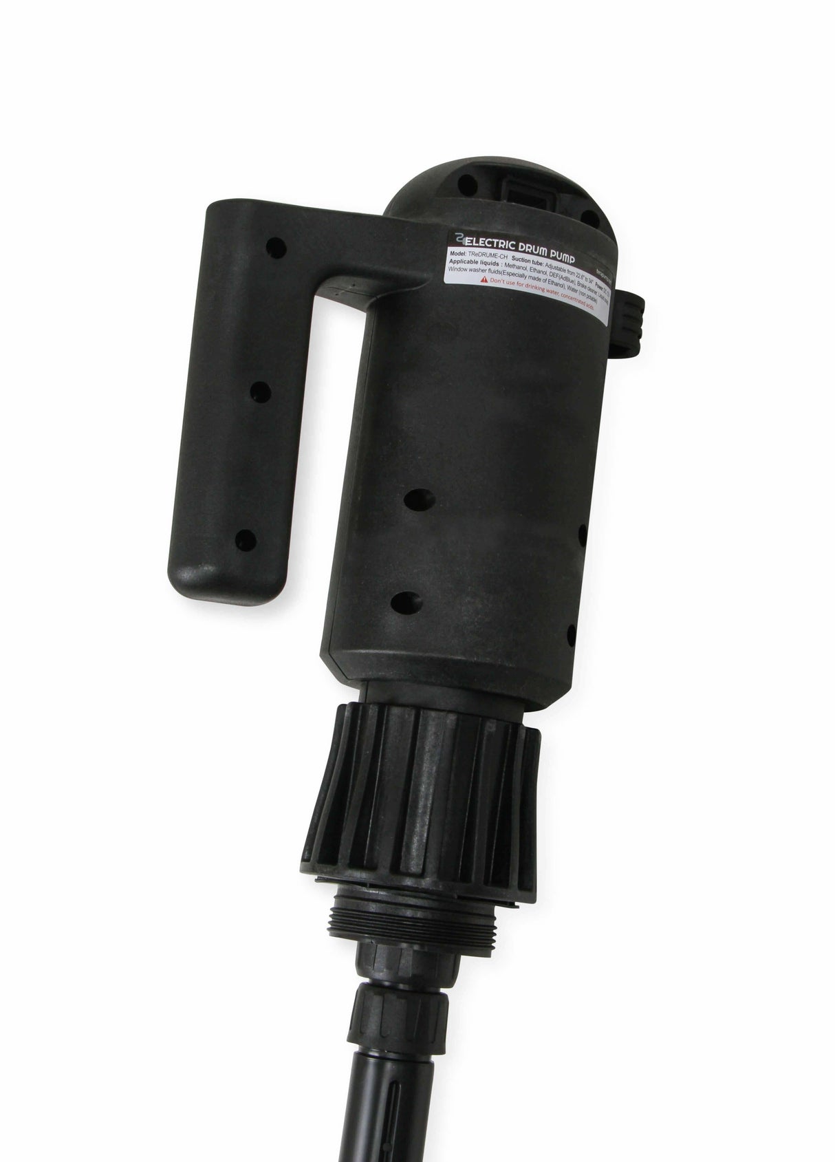 Mr. Gasket 8017MRG electric transfer pump pumps up to 4.2 GPM for 15 to 55 gallon black