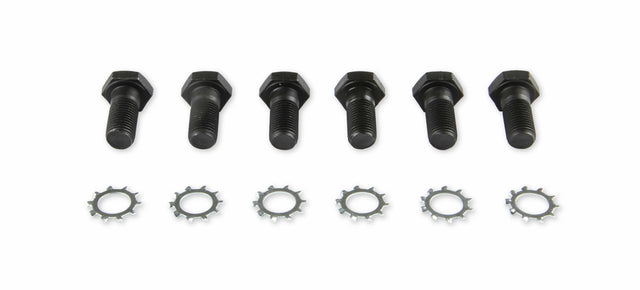 Mr. Gasket flywheel bolts Chevy and Ford 7/16 20 x 31/32 black steel 912