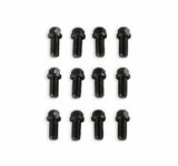 Mr. Gasket small block Chevy chrysler pontiac 3/8 16 header exhaust bolts SBC black steel 915
