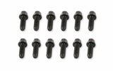 Mr. Gasket header bolt set fits GM LS series engines LS engine Chevy black steel 918G