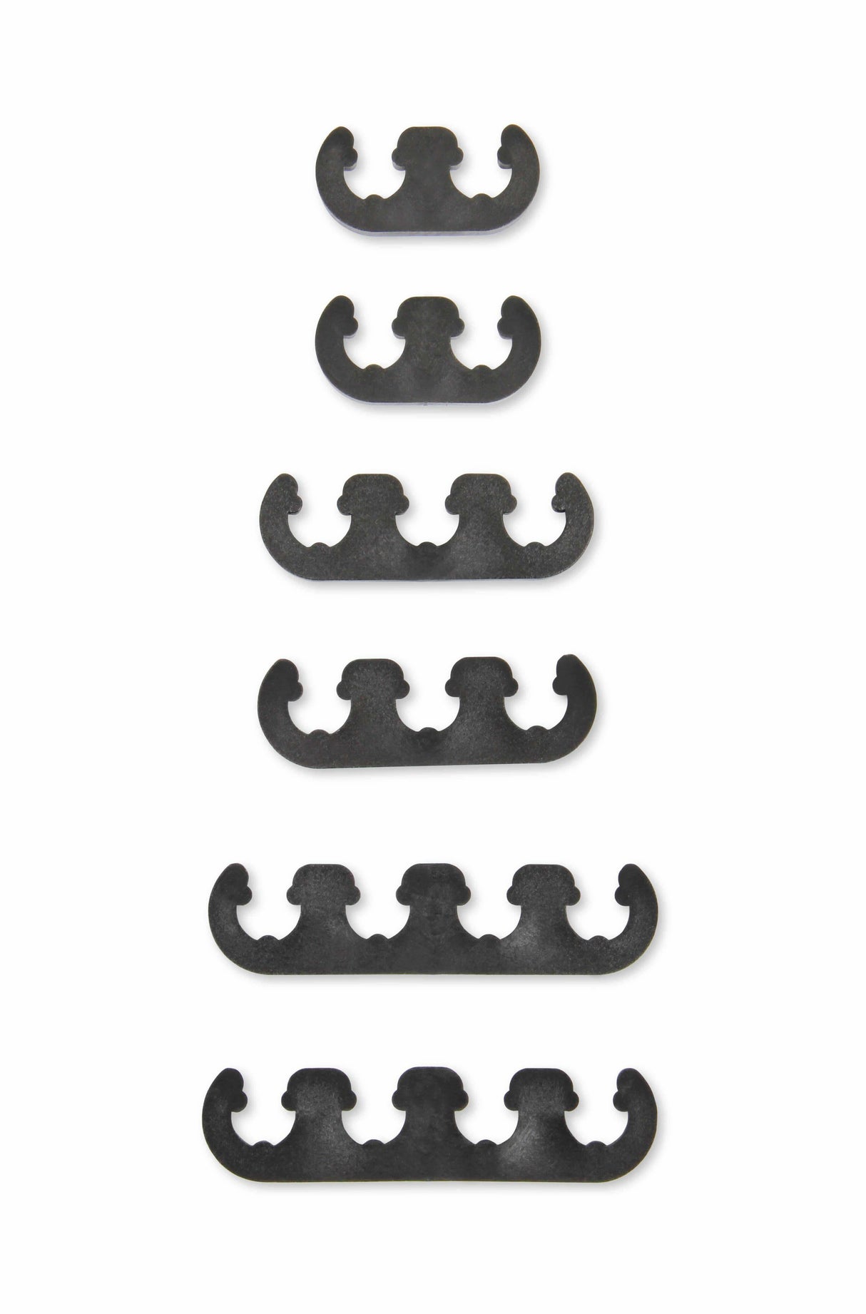 Mr. Gasket wire separators plastic 7 mm / 8 mm black 9728