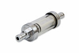 t Mr Gasket 9748 3/8 Clear Inline Fuel Filter Mr. Gasket