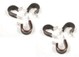 Mr. Gasket adel mount clamps 3/4 inch 6 pieces zinc steel 3777G