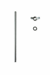 Mr. Gasket air cleaner 6 1/2 inch diameter, 2 7/16 inch tall chrome carburetor 6-1/2 inch diameter steel 1485