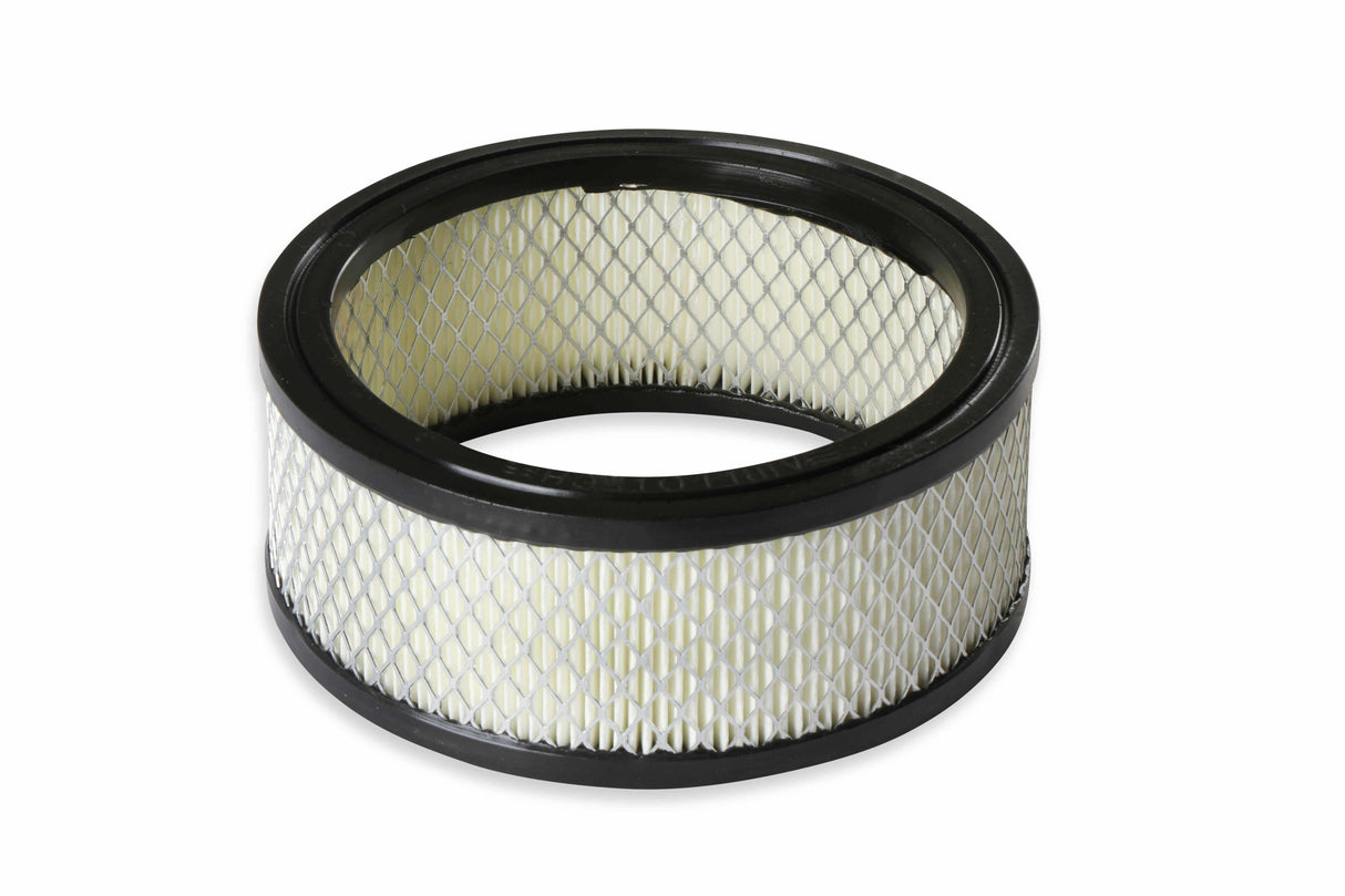 Mr. Gasket air cleaner 6 1/2 inch diameter, 2 7/16 inch tall chrome carburetor 6-1/2 inch diameter steel 1485