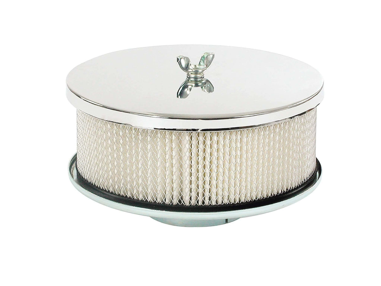 Mr. Gasket air cleaner chrome steel 1490