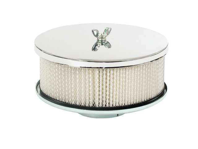 Mr. Gasket air cleaner chrome steel 1490