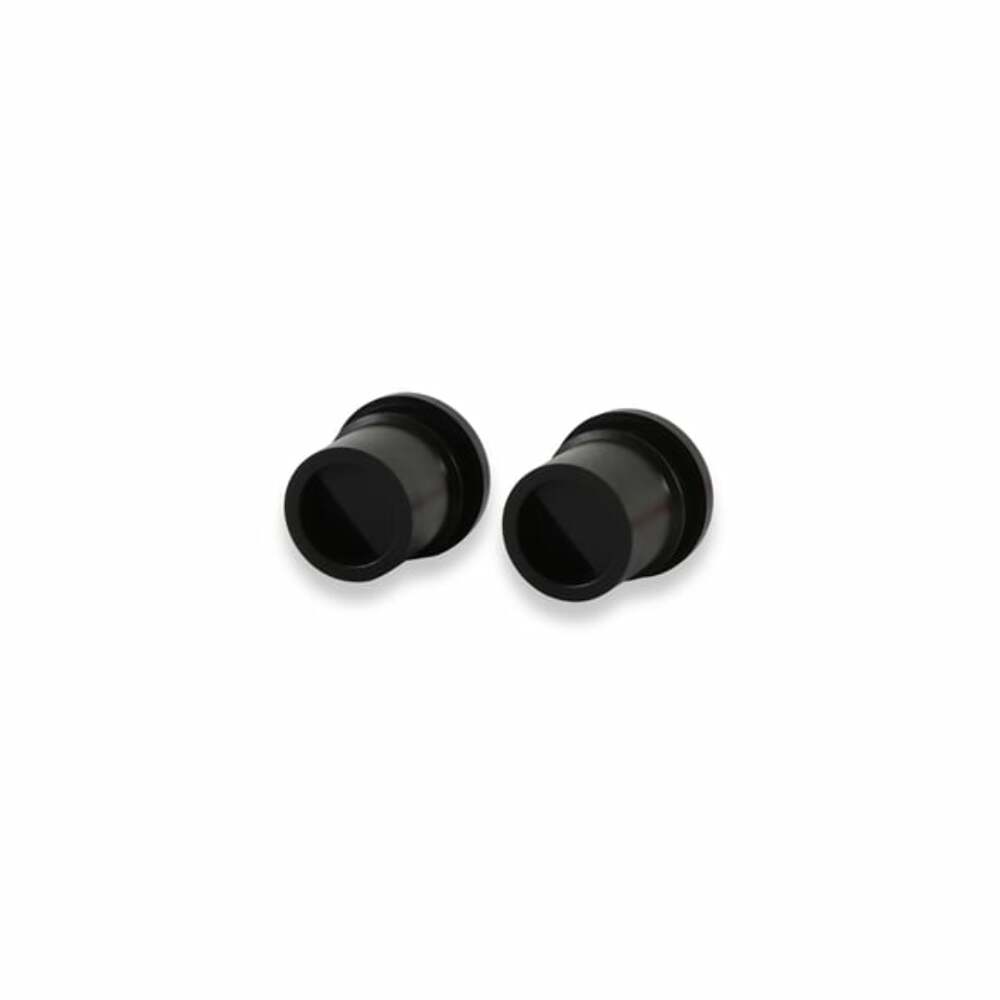 Mr. Gasket baffled breather grommets black rubber 5425