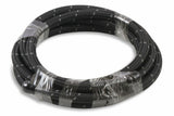 Mr. Gasket black nylon braided hose 6 AN 6 feet rubber 840606