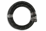 Mr. Gasket black nylon braided hose 8 AN 20 feet rubber 842008