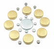 Mr. Gasket brass freeze plug kit Chevy 6481