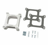 Mr. Gasket carburetor spacer kit open center aluminum 2 inch 6007