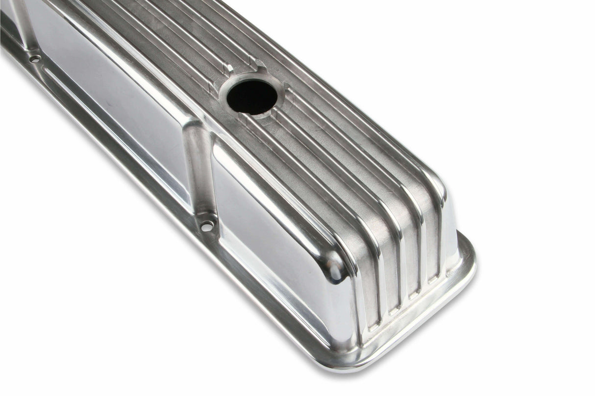 t Mr. Gasket Cast Aluminum Finned Valve Covers - Polished - 6855G Mr. Gasket