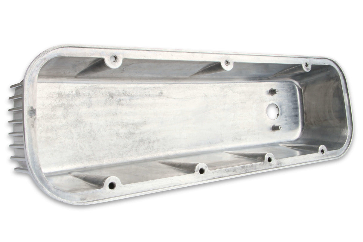 Mr. Gasket cast aluminum tall valve covers polished BBC Chevy 6859G