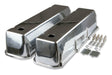 Mr. Gasket cast aluminum tall valve covers polished Ford 6873G
