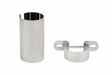 Mr. Gasket chrome coil holder bracket with bolt horizontal mount steel 9777