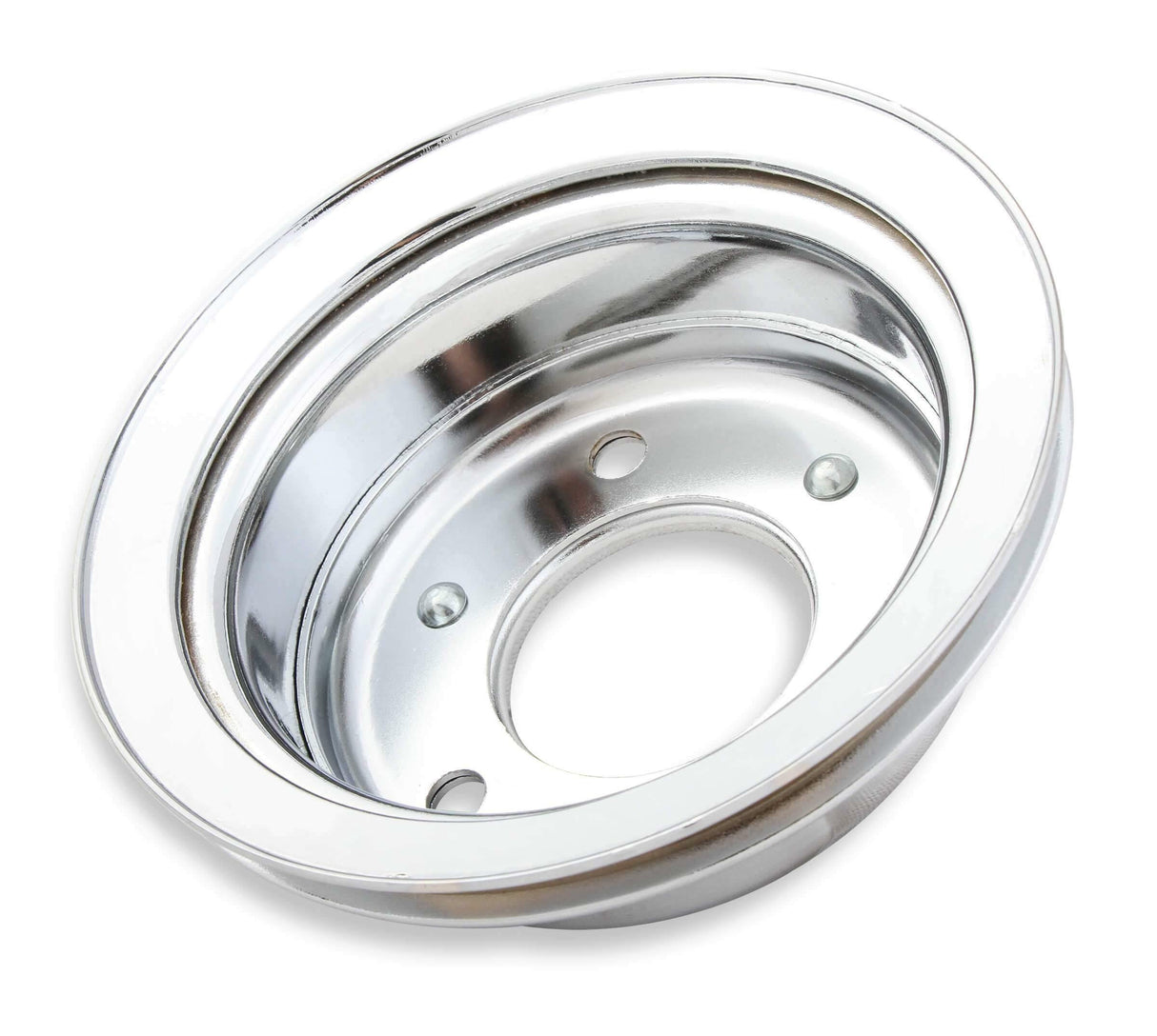 t Mr. Gasket Chrome Crankshaft Pulley - Single Groove - 8827 Mr. Gasket