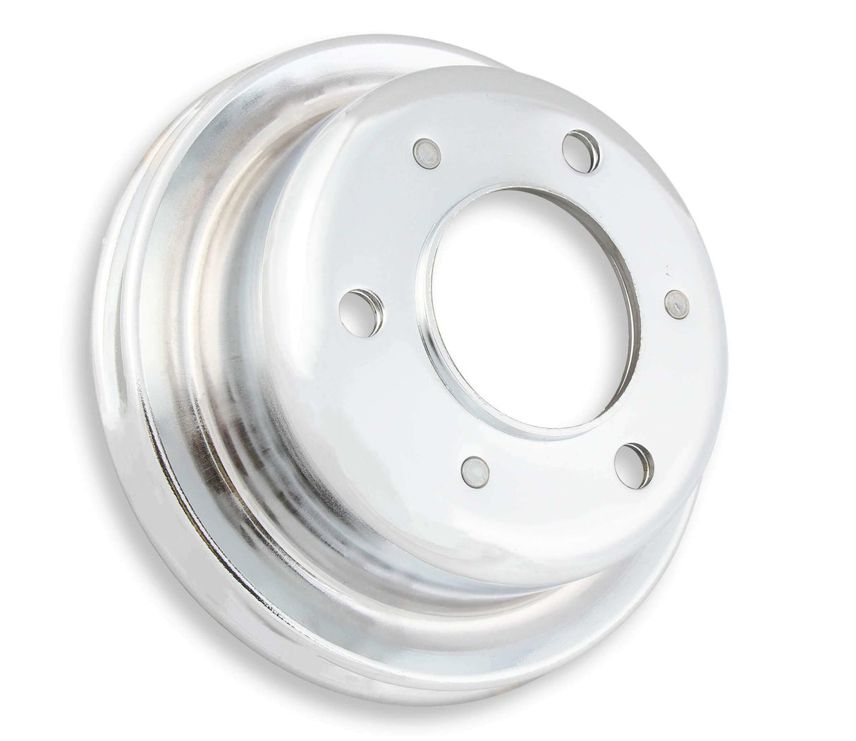 t Mr. Gasket Chrome Crankshaft Pulley - Single Groove - 8827 Mr. Gasket
