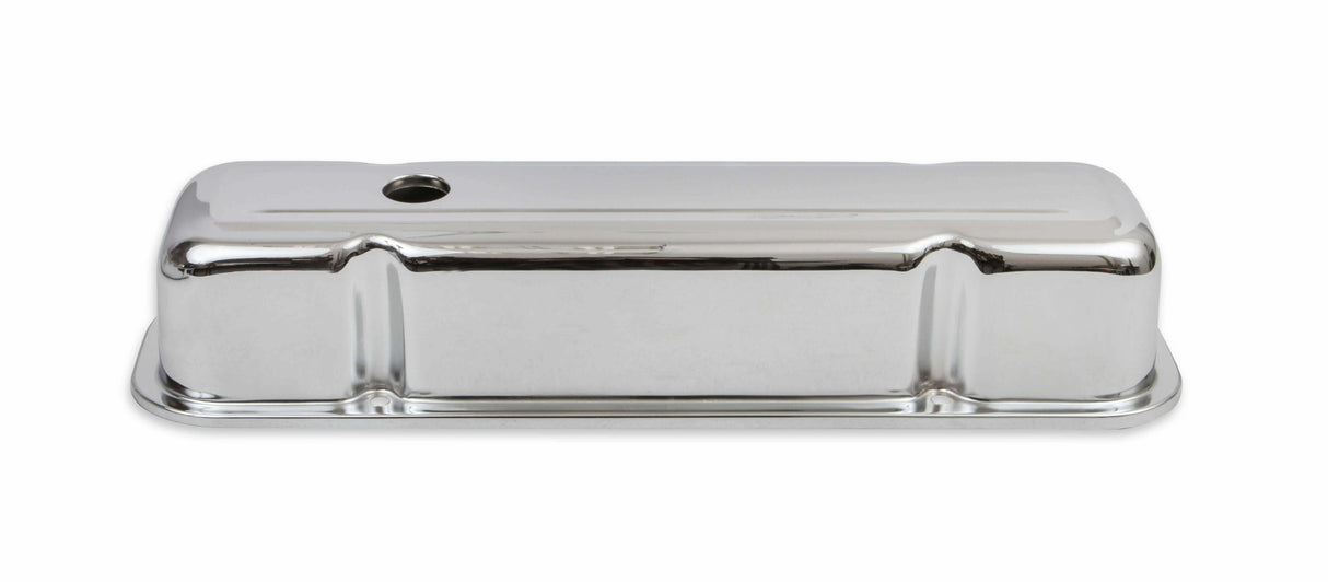 Mr. Gasket chrome tall style valve covers steel 9805