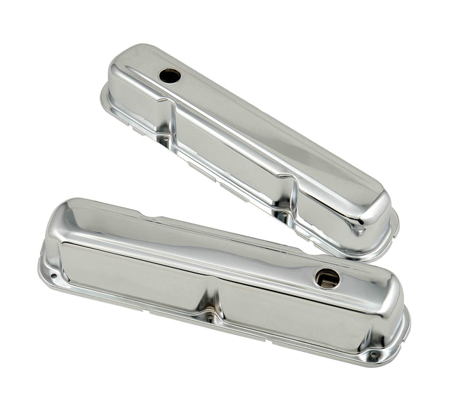 t Mr. Gasket Chrome Tall-Style Valve Covers - 9806 Mr. Gasket