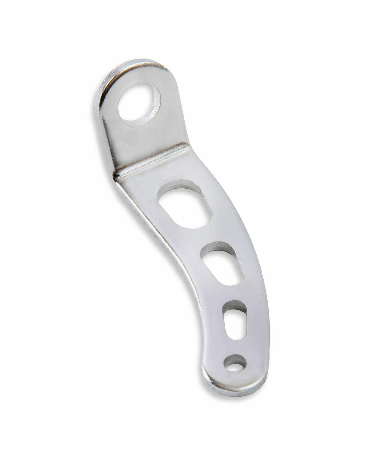 Mr. Gasket chrome throttle spring bracket aluminum steel 3683