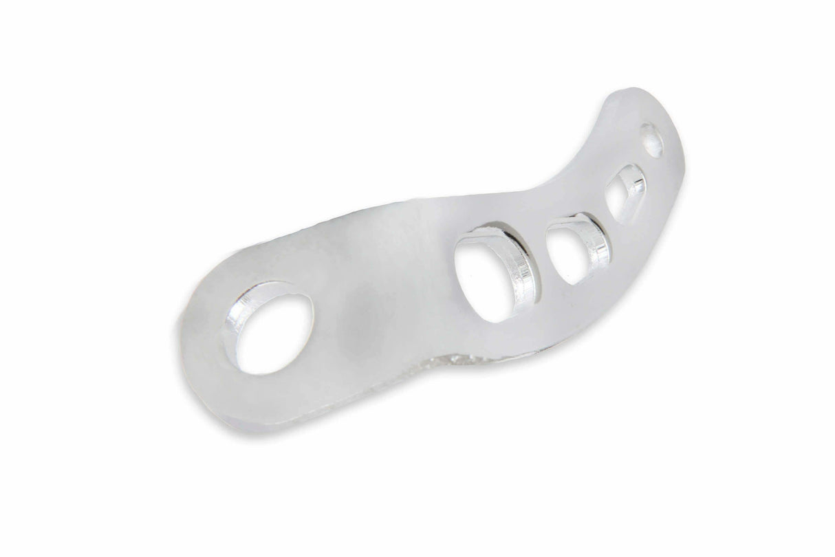Mr. Gasket chrome throttle spring bracket aluminum steel 3683