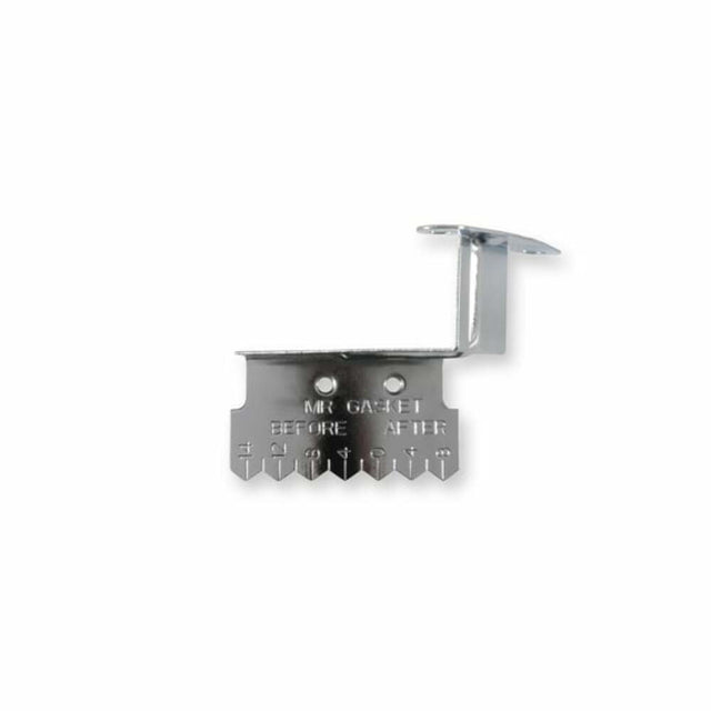 Mr. Gasket chrome timing tab Chevy steel 4593
