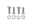 Mr. Gasket chrome valve cover bolts hex head steel 5019