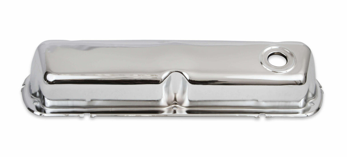 Mr. Gasket chrome valve covers Ford steel 9804
