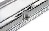 Mr. Gasket chrome valve covers with baffle Ford steel 9413