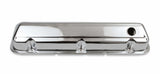 Mr. Gasket chrome valve covers with baffle Ford steel 9413