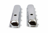 Mr. Gasket chrome valve covers without baffle steel 9422