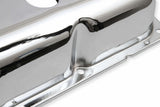 Mr. Gasket chrome valve covers without baffle steel 9422
