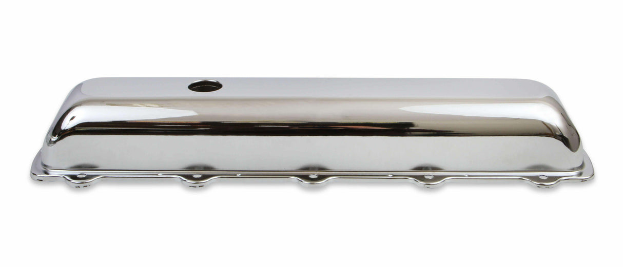 Mr. Gasket chrome valve covers without baffle steel 9422