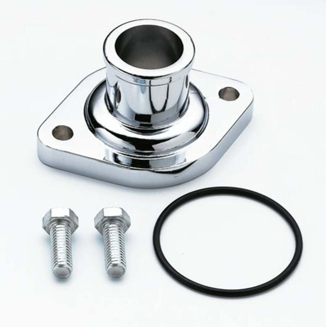 Mr. Gasket chrome water neck Chevy polished 9845