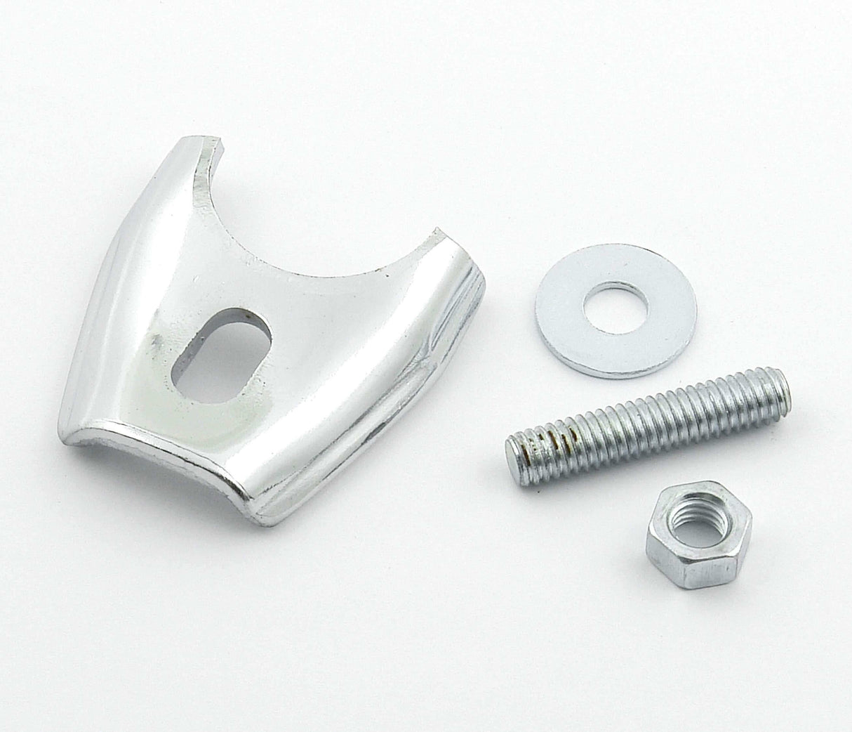 Mr. Gasket competition distributor clamp chrome Ford 2502