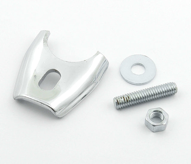Mr. Gasket competition distributor clamp chrome Ford 2502