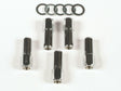 Mr. Gasket competition open end style lug nuts set of 5 chrome steel 4303G